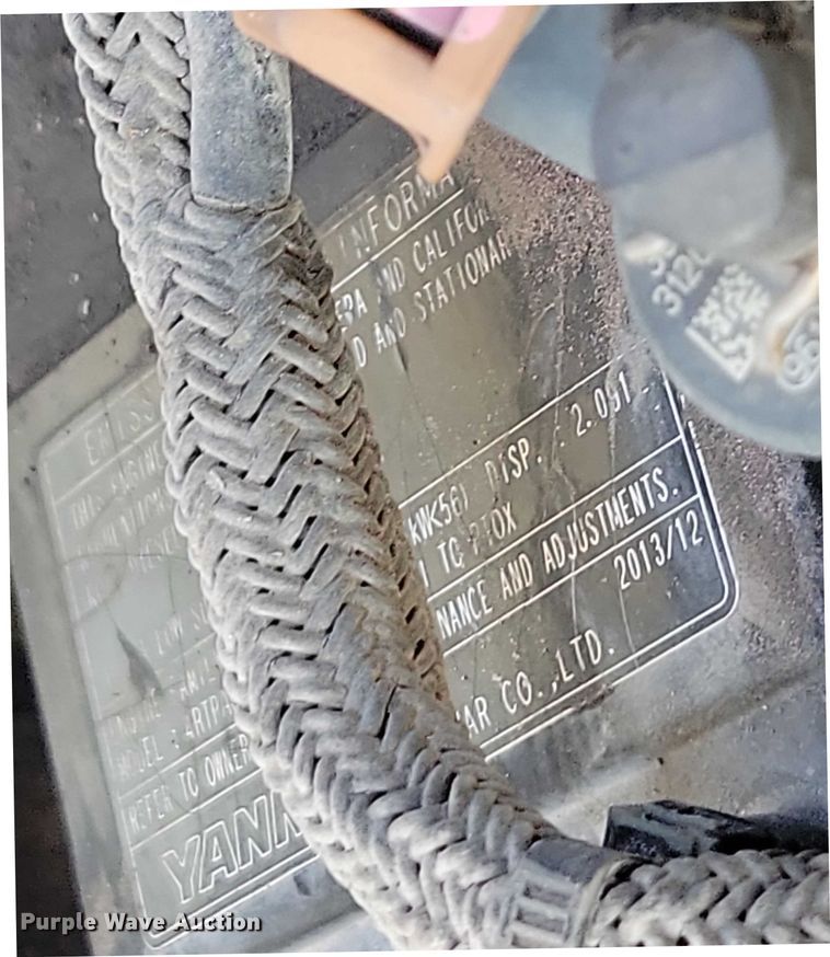 image for item EE0880 2014 Takeuchi TB260 mini excavator