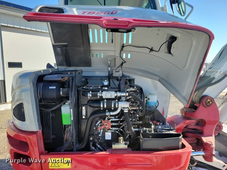 image for item EE0880 2014 Takeuchi TB260 mini excavator