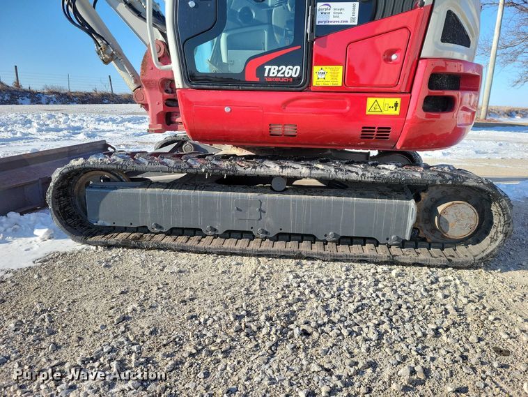 image for item EE0880 2014 Takeuchi TB260 mini excavator