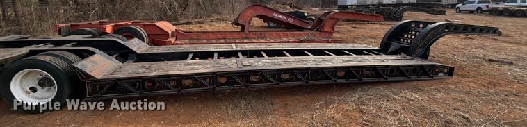 image for item EE1413 1995 Cozad lowboy equipment trailer