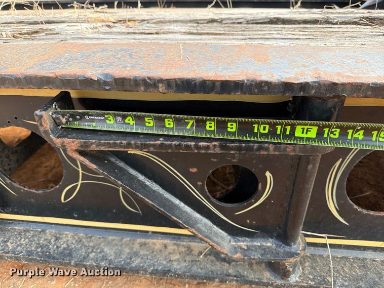 image for item EE1413 1995 Cozad lowboy equipment trailer