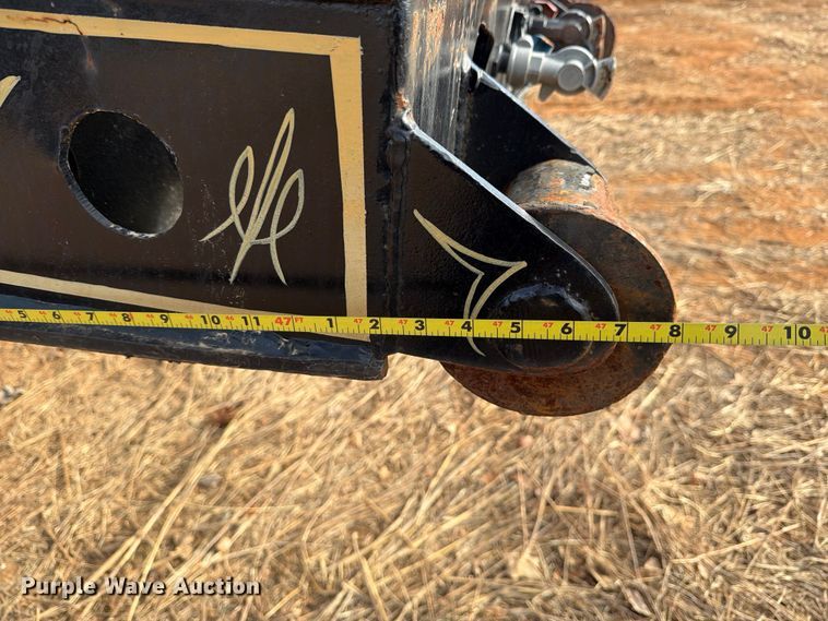 image for item EE1413 1995 Cozad lowboy equipment trailer