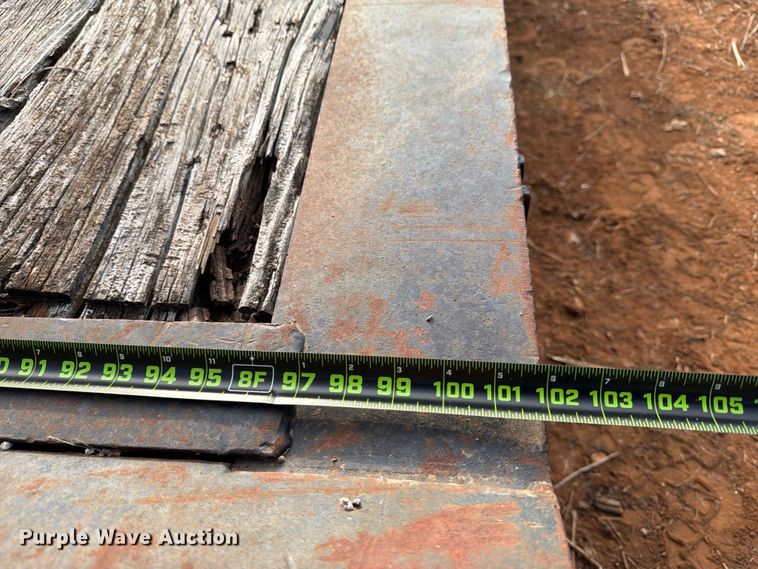 image for item EE1413 1995 Cozad lowboy equipment trailer