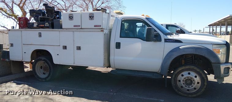 image for item EE5163 2011 Ford F550 Super Duty XL utility / service truck