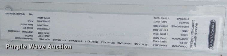 image for item EE5167 2016 Freightliner M2 street sweeper truck