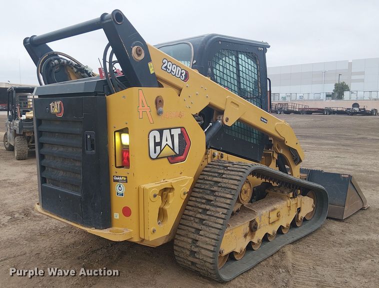 image for item EE5169 2021 Caterpillar 299D3 tracked skid steer loader