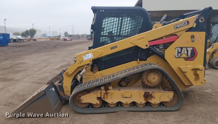 image for item EE5169 2021 Caterpillar 299D3 tracked skid steer loader