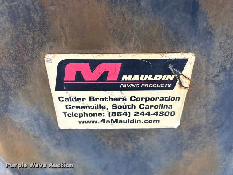 image for item EF0990 Mauldin double drum roller