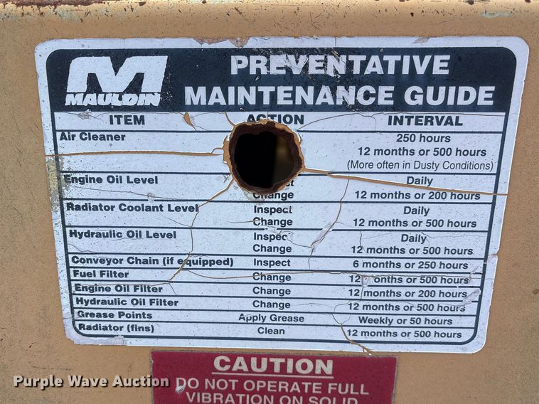 image for item EF0990 Mauldin double drum roller