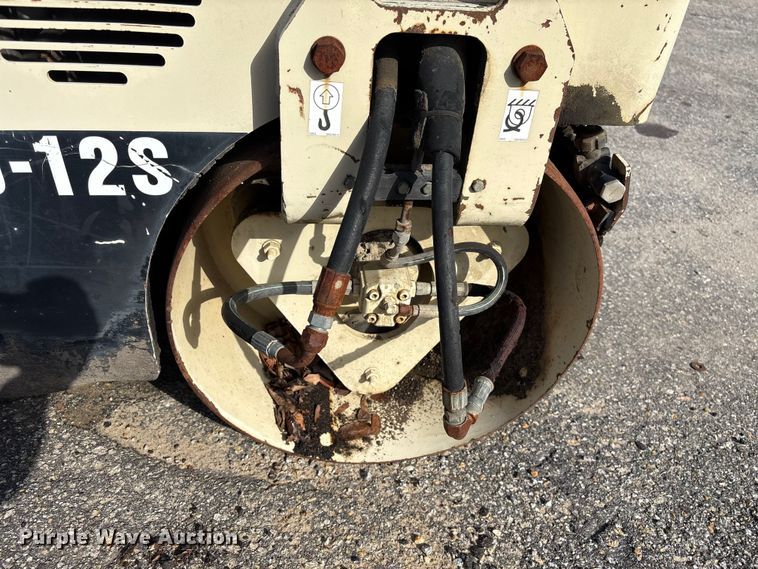 image for item EF0991 Ingersoll Rand DD-12S double drum vibratory roller