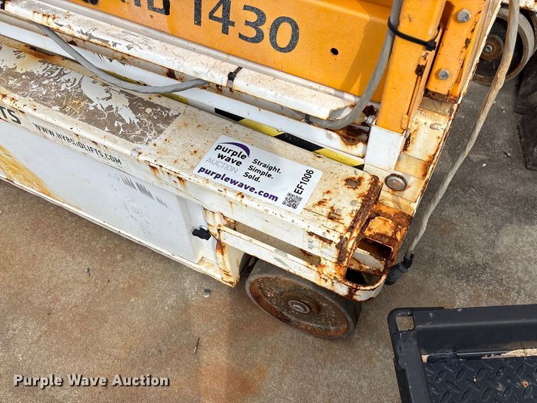 image for item EF1006 2016 Hy-Brid Lifts HB-1430 scissor lift