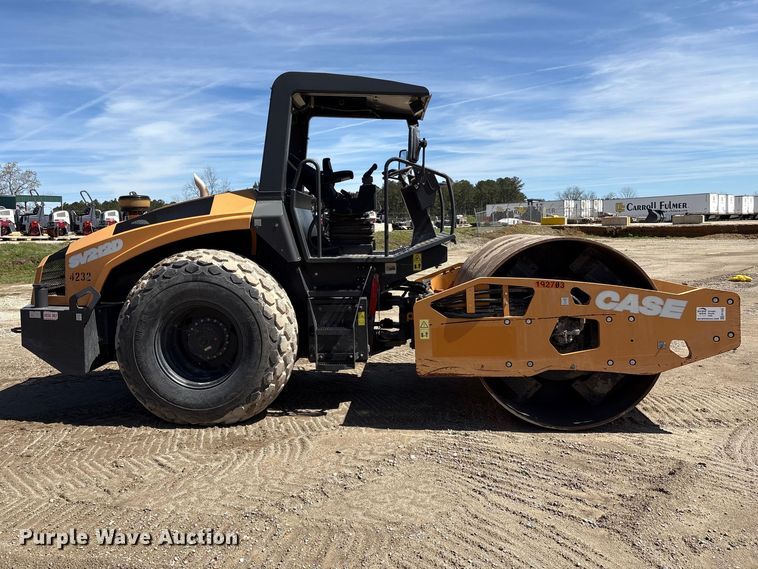 image for item EF1025 2018 Case SV212D single drum vibratory roller