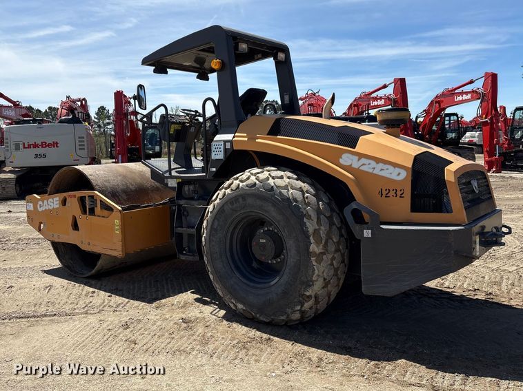 image for item EF1025 2018 Case SV212D single drum vibratory roller