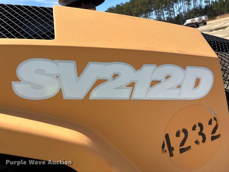 image for item EF1025 2018 Case SV212D single drum vibratory roller