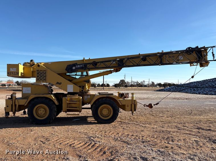 image for item EF6323 1998 Grove RT522B crane