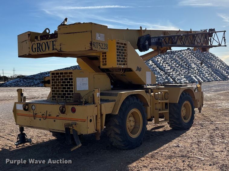 image for item EF6323 1998 Grove RT522B crane