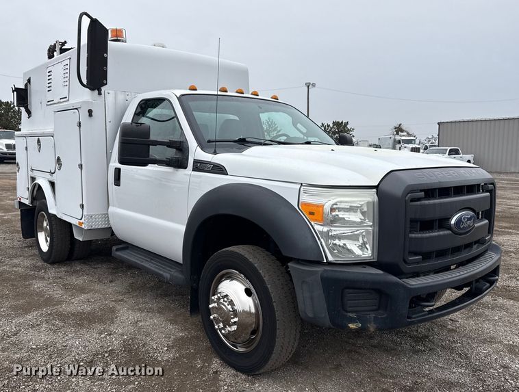 image for item EG1779 2015 Ford F450 Super Duty  fiber optic splicing truck