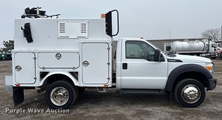 image for item EG1779 2015 Ford F450 Super Duty  fiber optic splicing truck