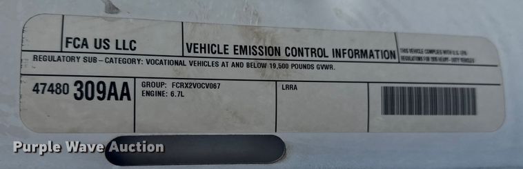 image for item EG1884 2015 Ram 3500 utility bed pickup truck