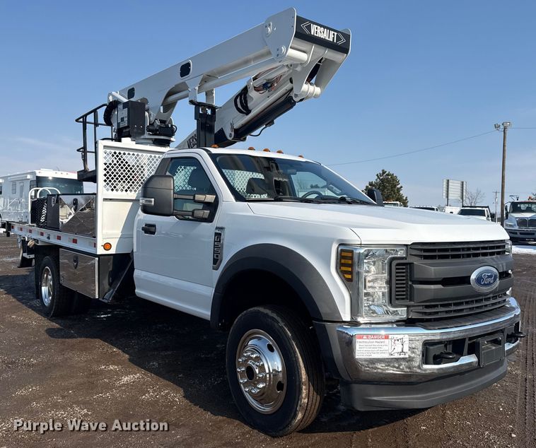 image for item EG2023 2019 Ford F550 Super Duty XL bucket truck