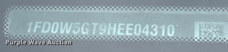 image for item EG2036 2017 Ford F550 Super Duty XL utility / service truck