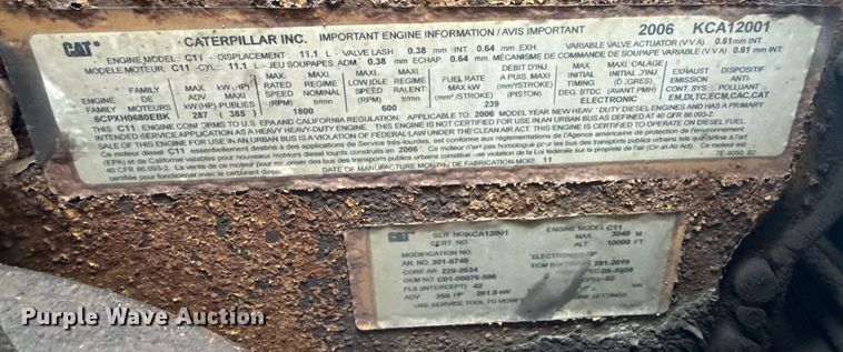 image for item EG2039 2007 Freightliner Business Class M2 crane truck