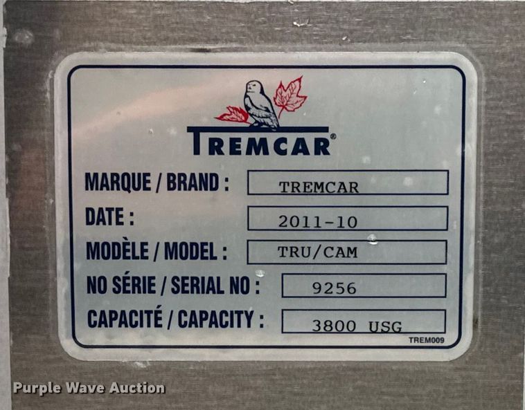 image for item EG2040 2012 Mack GU713 vacuum truck