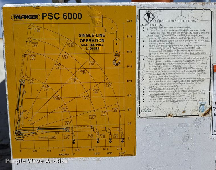 image for item EG2048 2007 Freightliner Business Class M2 utility / service truck