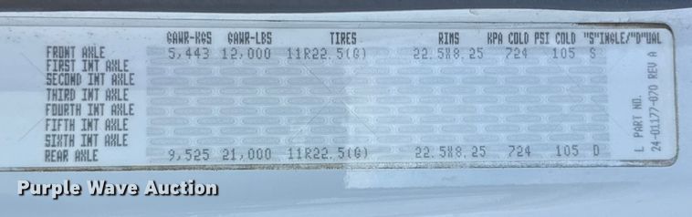 image for item EG2048 2007 Freightliner Business Class M2 utility / service truck