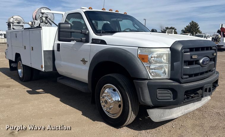 image for item EG2084 2012 Ford F-550 Super Duty utility / service truck