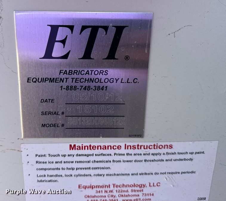 image for item EG2084 2012 Ford F-550 Super Duty utility / service truck