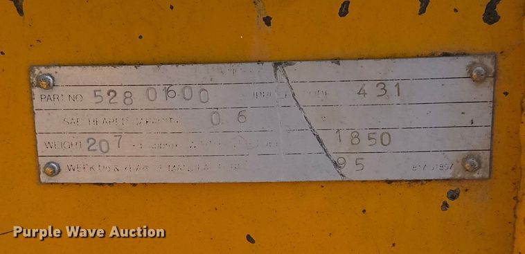 image for item EG2085 1995 JCB 210S backhoe