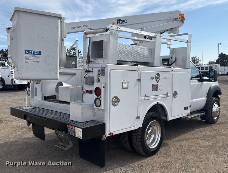 image for item EG2087 2012 Ford F450 Super Duty XL bucket truck