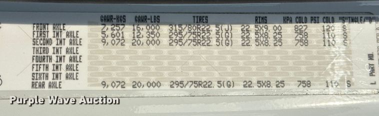 image for item EG2090 2014 Freightliner 114SD vacuum truck