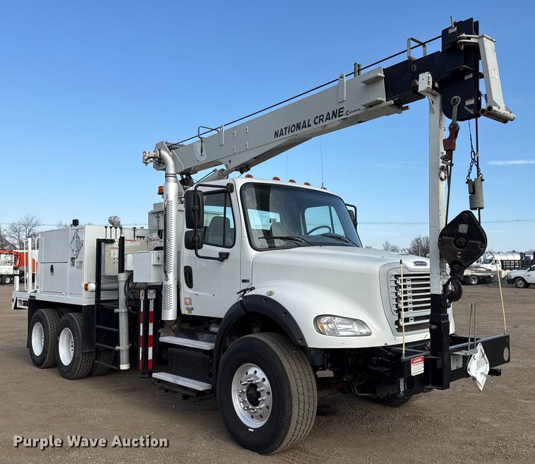 image for item EG2093 2012 Freightliner Business Class M2 crane truck
