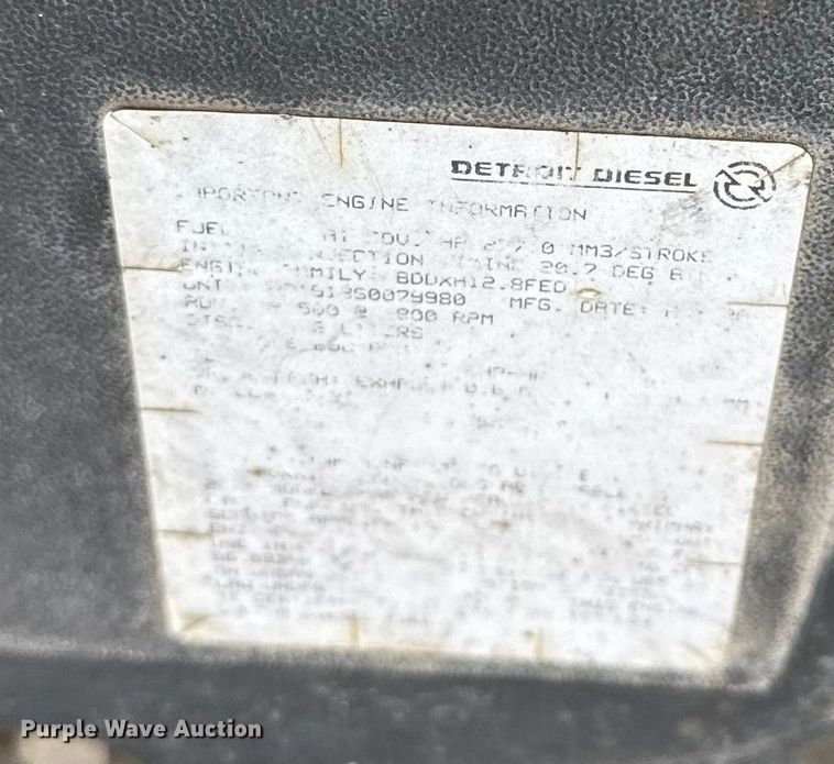 image for item EG2093 2012 Freightliner Business Class M2 crane truck