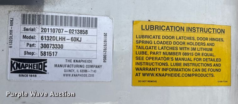 image for item EG2096 2011 Ford F650 Super Duty  utility / service truck