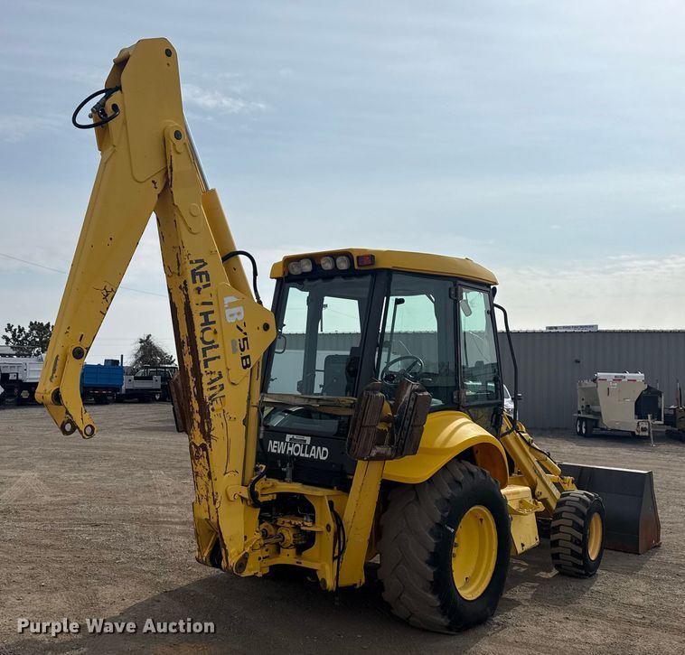 image for item EG2097 New Holland LB75B backhoe