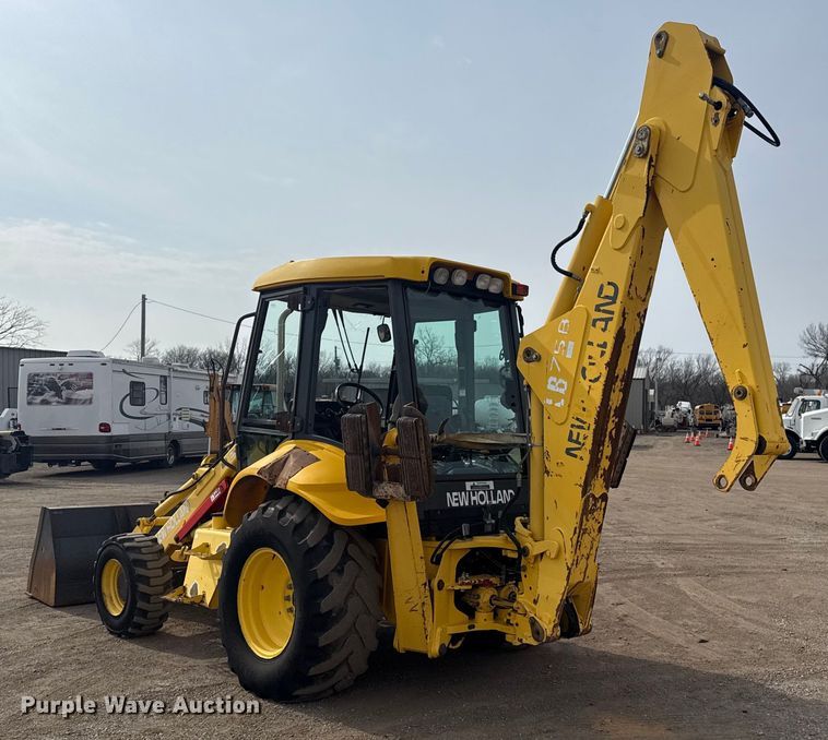 image for item EG2097 New Holland LB75B backhoe
