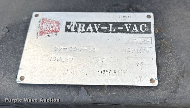 image for item EG2121 2011 EH Wachs Trac-L-Vac vacuum excavator