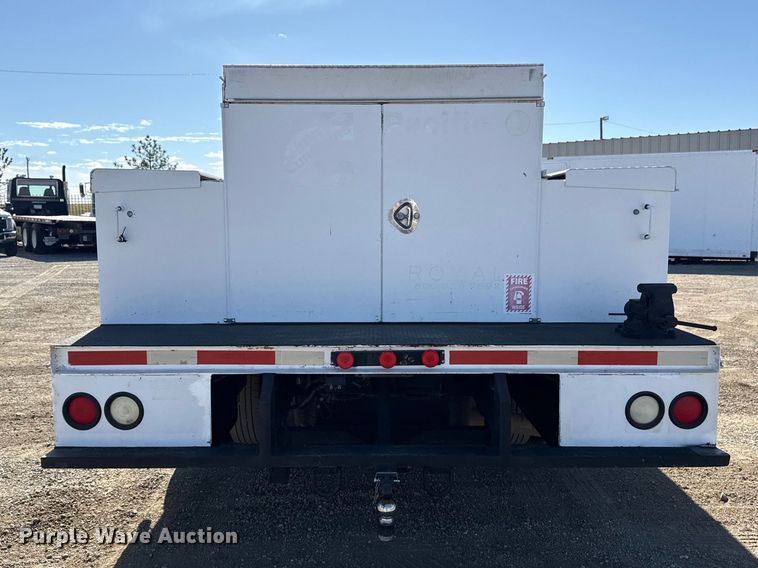 image for item EG2123 2009 Dodge Ram 3500 utility bed pickup truck