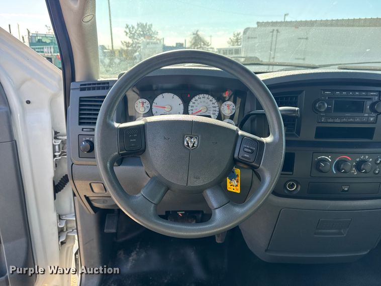 image for item EG2123 2009 Dodge Ram 3500 utility bed pickup truck