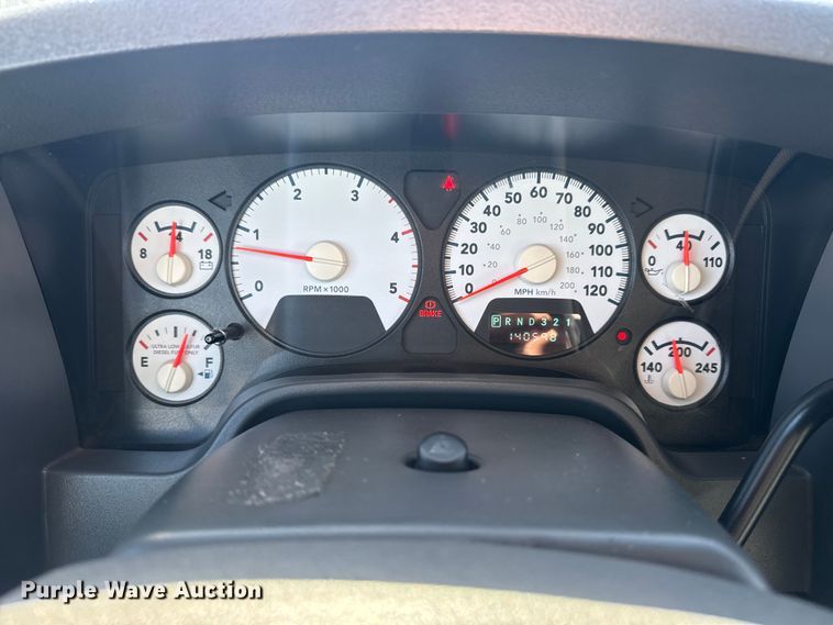 image for item EG2123 2009 Dodge Ram 3500 utility bed pickup truck