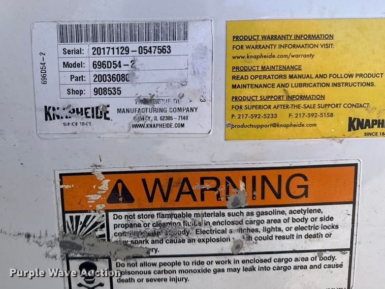 image for item EG2127 2018 Chevrolet Silverado 3500HD Crew Cab utility / service truck