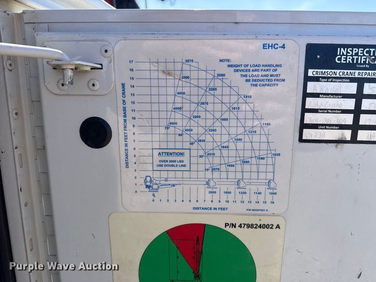 image for item EG2127 2018 Chevrolet Silverado 3500HD Crew Cab utility / service truck