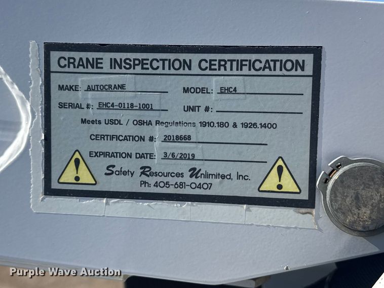 image for item EG2127 2018 Chevrolet Silverado 3500HD Crew Cab utility / service truck