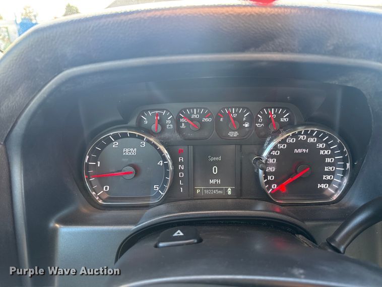 image for item EG2127 2018 Chevrolet Silverado 3500HD Crew Cab utility / service truck