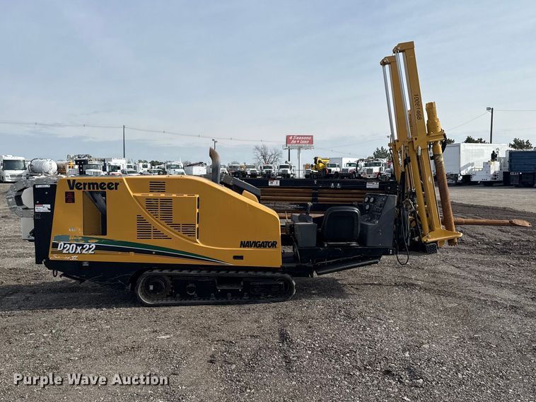 image for item EG2134 2014 Vermeer D20X22 Series II directional boring unit