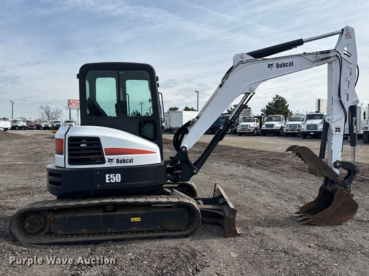 image for item EG2136 2015 Bobcat E50 mini excavator
