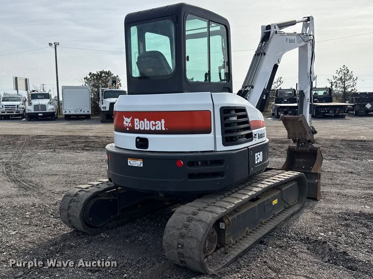 image for item EG2136 2015 Bobcat E50 mini excavator